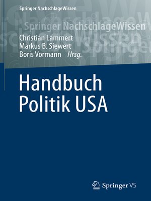 cover image of Handbuch Politik USA